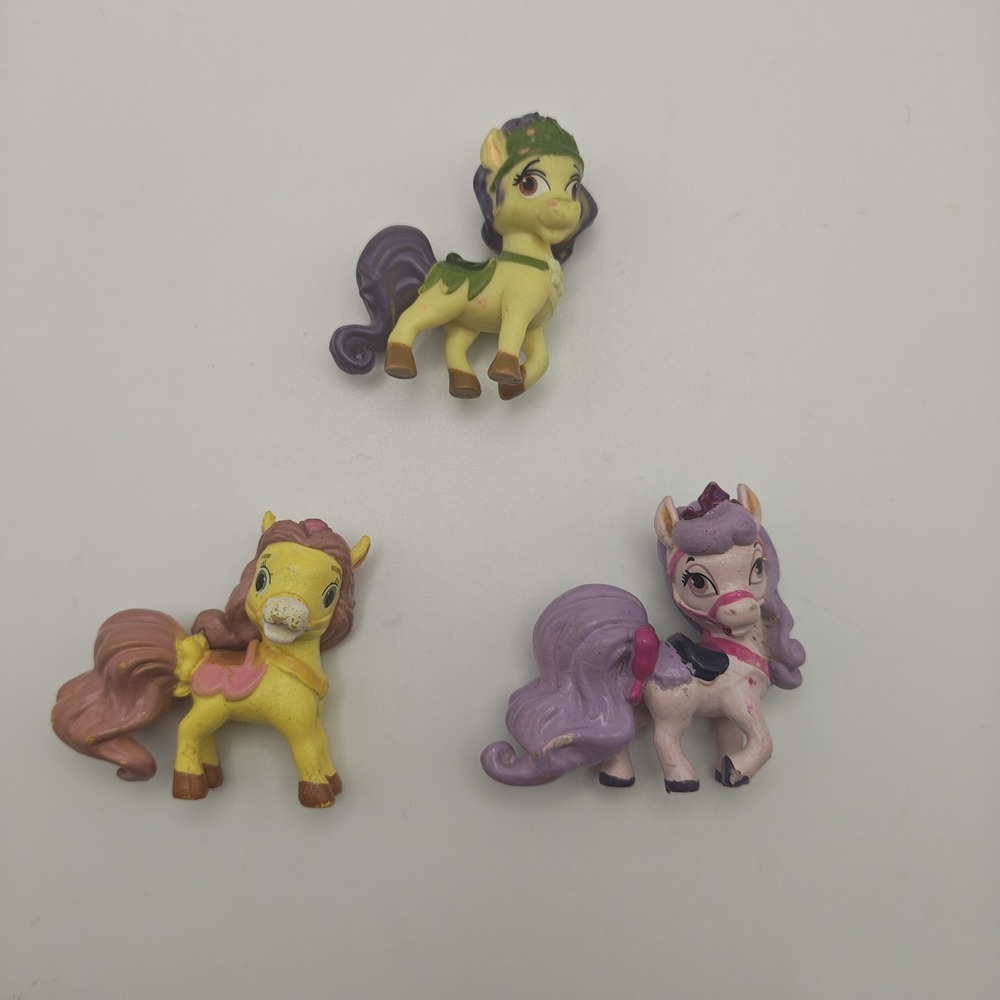 Disney palace pets mini pony bundle of 3 2" Figures Bayou Bloom